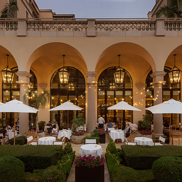 The Terrace Luxury Restaurant The Maybourne Beverly Hills